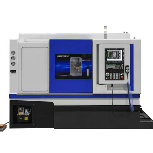 Токарно-фрезерный центр ЧПУ - MDX0850-S - Ningbo GongTie Precision Machinery Co.,LTD - горизонтальный / 3 оси / с наклонной станиной