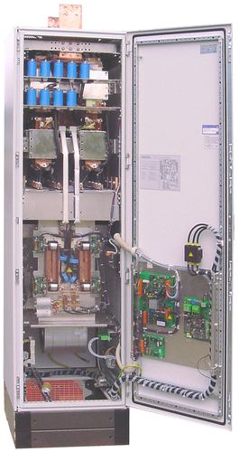 Источник электропитания на ножке - EPS/HC 5000 series - EPS Stromversorgung GmbH - в виде шкафа / AC/DC / регулируемый