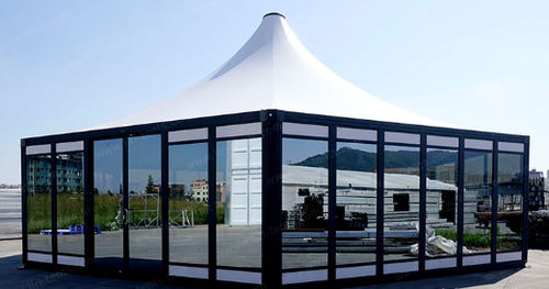 Палатка для проведения мероприятий - Hexagon Module Square  - Liri Tent Technology
