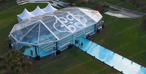 Палатка для проведения мероприятий - High Peak Mixed  - Liri Tent Technology - мобильная