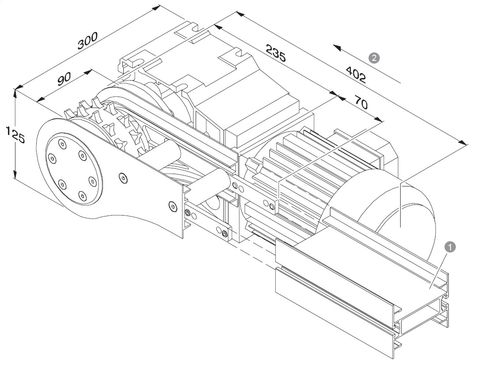 Конвейерная система для продуктов питания - Direct drives CS 090 SL - MS Plus Automation GmbH