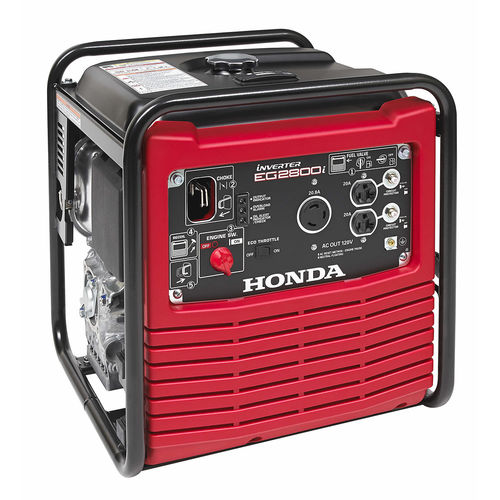 Генераторная установка с бензиновым двигателем - EG2800i - Honda Power Equipment - монофазовая / переносная / прямой впрыск