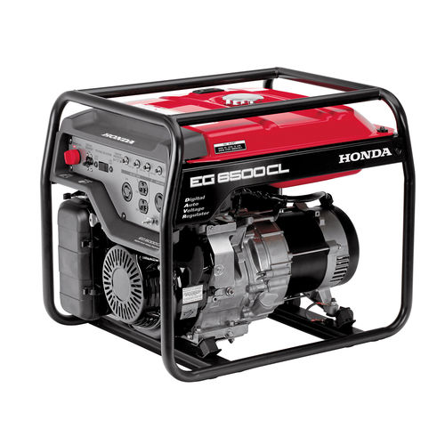 Генераторная установка с бензиновым двигателем - EG6500   - Honda Power Equipment - монофазовая / переносная / 50 Гц