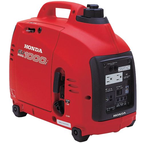 Генераторная установка с бензиновым двигателем - EU1000i series - Honda Power Equipment - монофазовая / на колесиках / непрямой впрыск