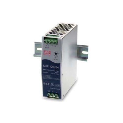 Источник электропитания на DIN-рейке - SDR-120 series  - Mean Well - AC/DC / с одним выходом / с защитой от короткого замыкания