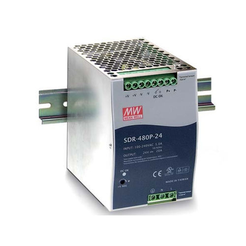 Источник электропитания AC/DC - SDR-480P series  - Mean Well - с одним выходом / с защитой от короткого замыкания / с защитой от сверхнагрузок