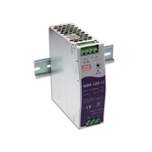 Источник электропитания на DIN-рейке - WDR-120 series  - Mean Well - AC/DC / с одним выходом / монофазовый