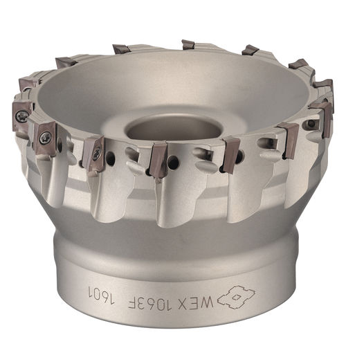 Фрезер с индексируемыми пластинами - WEX10 series - SUMITOMO ELECTRIC Hartmetall GmbH - заплечика / модульный / для резки