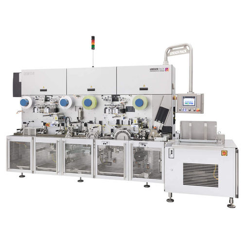 Упаковочная машина под сложенной пленкой - GWS - LOESCH Verpackungstechnik GmbH + Co. KG - автоматическая / для жевательной резинки / для пищевой промышленности
