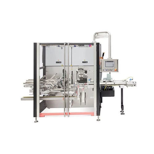 Машина для укладки в картонные коробки типа wrap-around - CMC - LOESCH Verpackungstechnik GmbH + Co. KG - для жевательной резинки / для шоколадной продукции / компактная