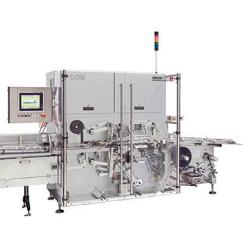 Горизонтальный паллетообмотчик - LCM-B - LOESCH Verpackungstechnik GmbH + Co. KG - для продуктов питания / для картонных коробок / бумаги