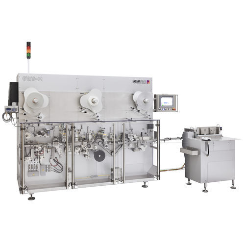 Упаковочная машина под сложенной пленкой - GWS-M - LOESCH Verpackungstechnik GmbH + Co. KG - автоматическая / для жевательной резинки / для пищевой промышленности