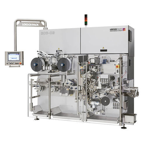 Упаковочная машина под сложенной пленкой - RCB - LOESCH Verpackungstechnik GmbH + Co. KG - автоматическая / компактная / для шоколадной продукции