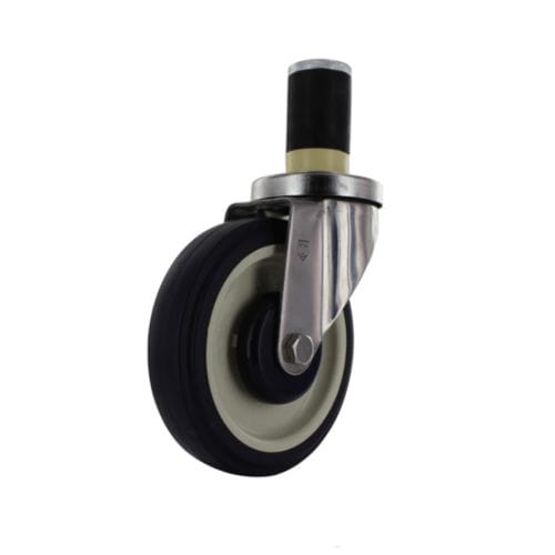 Поворотный ролик - T20X554CLDT - P&H Casters - со стержнем / из полипропилена / из нержавеющей стали