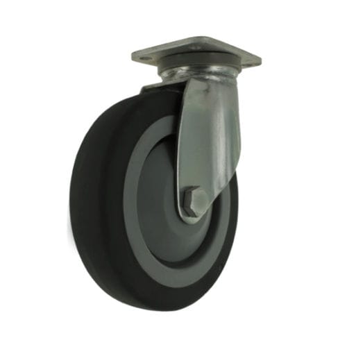 Поворотный ролик - F25P160QC0V - P&H Casters - с пластиной / из полипропилена / из нержавеющей стали