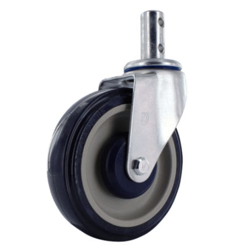 Поворотный ролик - Z20R154CLDE - P&H Casters - со стержнем / из стали / нейлоновый