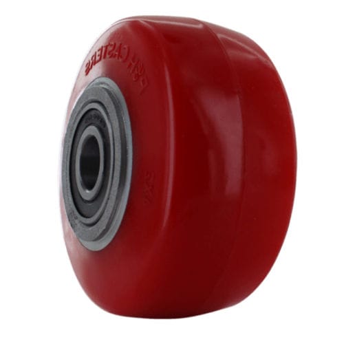 Колесо с бандажом - W85042PUCR - P&H Casters - из алюминия / тележки
