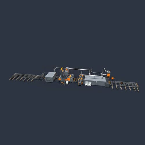 Дробеметная и окрасочная линия - RÖSLER OBERFLÄCHENTECHNIK