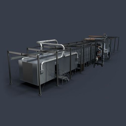 Турбинный дробеструйный аппарат - RHBD - RÖSLER OBERFLÄCHENTECHNIK - для металла / непрерывного действия / автоматический
