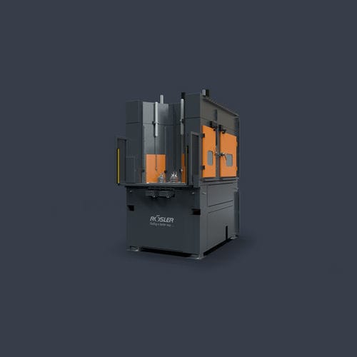 Спутниковый дробеструйный аппарат - RSA  - RÖSLER OBERFLÄCHENTECHNIK - для пластмассовых деталей / автоматический