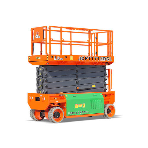Мобильный ножничный подъемник - JCPT1712DCL - Zhejiang Dingli Machinery Co,Ltd - электрический / компактный