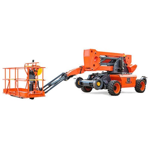 Гусеничный подъемник с вертикальной мачтой - BA16RR - Zhejiang Dingli Machinery Co,Ltd - на рейке / дизельный