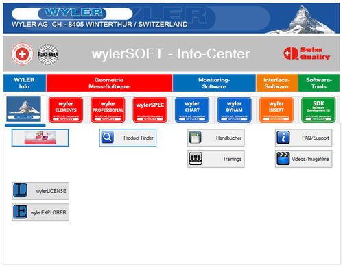 Программное обеспечение для управления - wylerSOFT - WYLER AG - для контроля / для интерфейса / для измерений