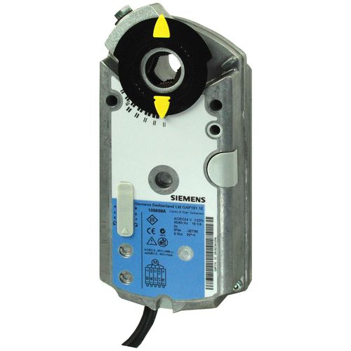 Пневматический регулирующий привод - GAP191.1E - Siemens Fire Safety - поворотный / IP54