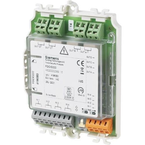 Цифровой модуль входа/выхода - FDCIO224  - Siemens Fire Safety - с 4 выходами / IP65