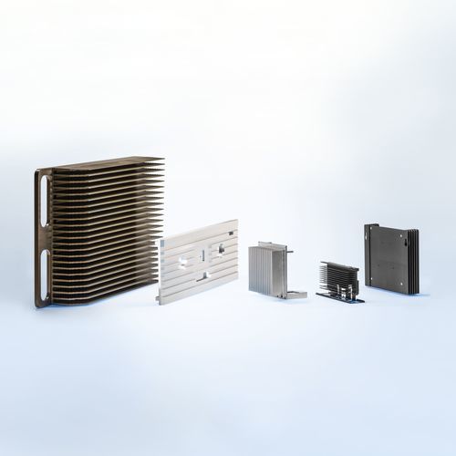 Тепловой радиатор из алюминия - CTX Thermal Solutions - на заказ / экструдированный / для электроники