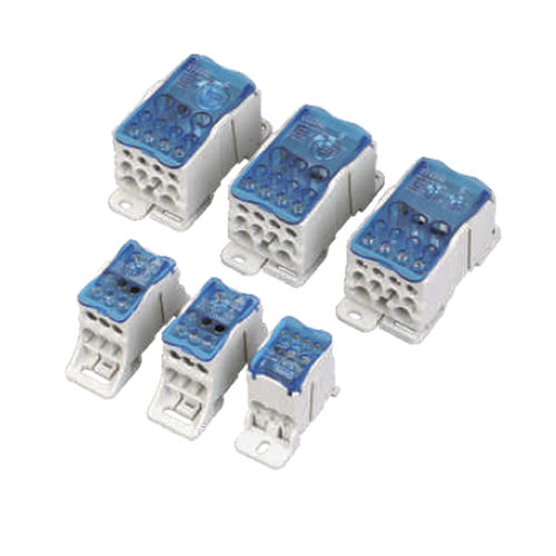 Клеммная колодка на DIN-рейке - JUT11 series - Utility Electrical Co., Ltd. - для шинопровода / с винтовым соединением / двухполюсная