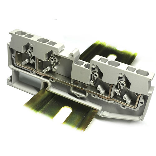 Клеммная колодка на DIN-рейке - JUT14 series - Utility Electrical Co., Ltd. - вставная / на пружине