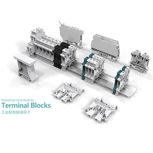Клеммная колодка на DIN-рейке - JUT1 series - Utility Electrical Co., Ltd. - с винтовым соединением / стандартная