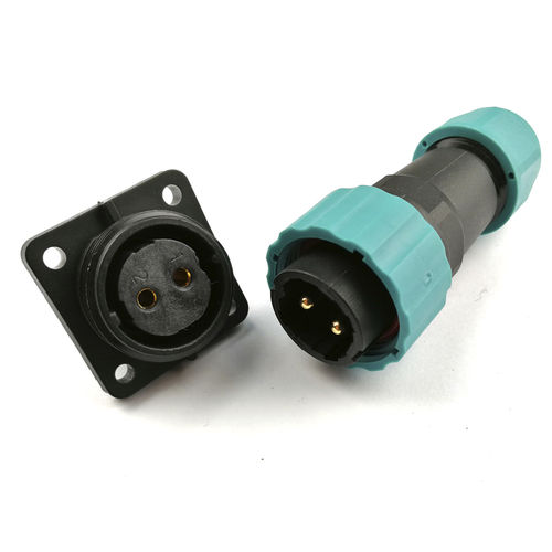 Соединитель для источника электропитания - UAC16 Series - Utility Electrical Co., Ltd. - круговой / розетка / наружная резьба-внутренняя резьба