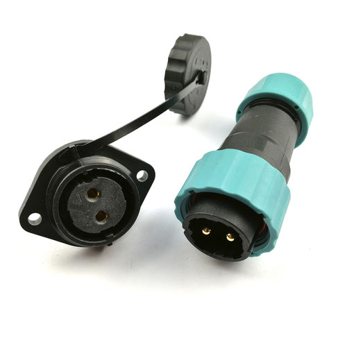 Соединитель для источника электропитания - UAC16 Series - Utility Electrical Co., Ltd. - круговой / наружная резьба-внутренняя резьба / с байонетным замком