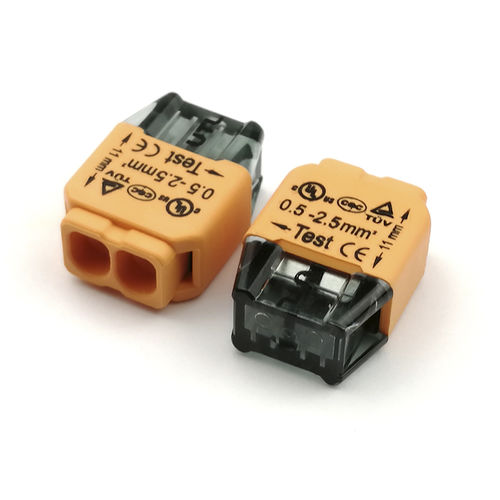 Вставная клеммная колодка - UC41-02-GN - Utility Electrical Co., Ltd. - без винта / с быстрым соединением / из пластмассы