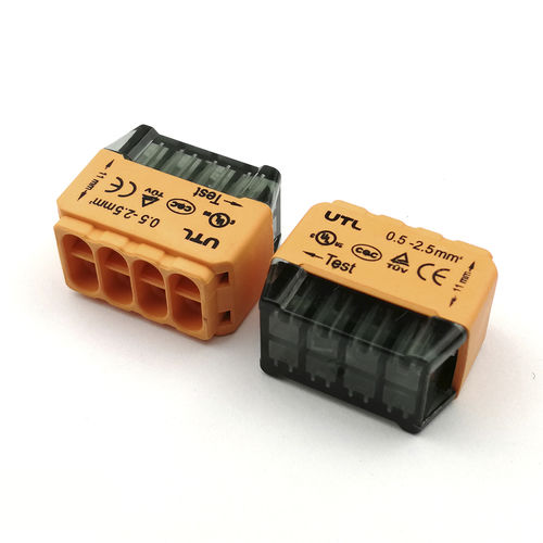 Вставная клеммная колодка - UC42-08-GN - Utility Electrical Co., Ltd. - без винта / на пружине / с быстрым соединением
