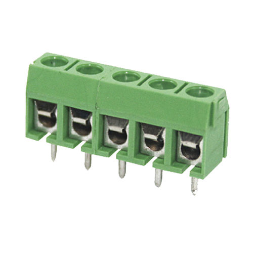 Клеммная колодка для печатной платы - MU1xxP, MU2xxP series - Utility Electrical Co., Ltd. - с винтовым соединением / двухполюсная / трехполюсная