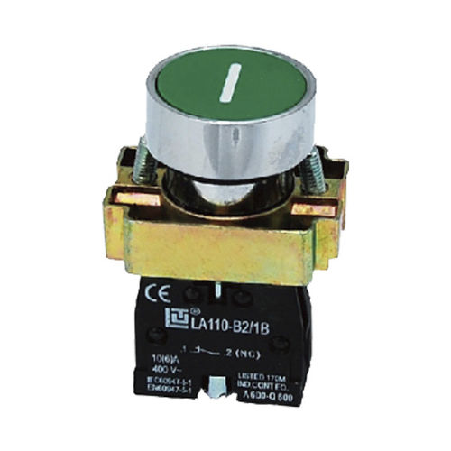 Переключатель с головкой в форме гриба - LA110-B2-BA series - Utility Electrical Co., Ltd. - однополюсный / IP40 / с отключением