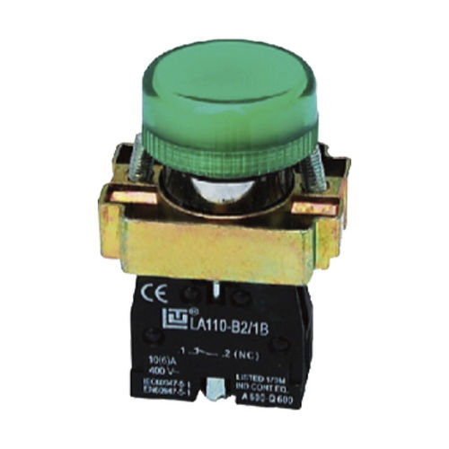 Постоянный световой индикатор - LA110-B2-BV6 series - Utility Electrical Co., Ltd. - с разъемным соединением / круглый