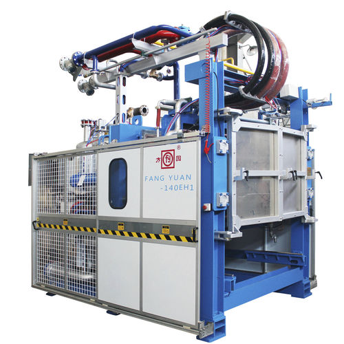 Формовочная машина из термопластичной пены - SPZ140EH - Hangzhou Fangyuan Plastics Machinery Co.,Ltd - для пенополистирола / для расширенного полипропилена / контролируемая PLC