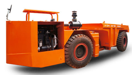 Шарнирный думпер - FYKC-8 - Jinan Fucheng Hydraulic Equipment Co., Ltd - дизельный / для подземной шахты