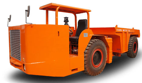 Шарнирный думпер - FYKC-12 - Jinan Fucheng Hydraulic Equipment Co., Ltd - дизельный / для подземной шахты