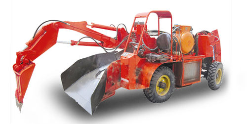 Погрузчик на колесах - ZWY-80-24.2T - Jinan Fucheng Hydraulic Equipment Co., Ltd - шарнирный / для подземной шахты