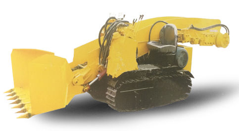 Гусеничный погрузчик - FCYLC-90G - Jinan Fucheng Hydraulic Equipment Co., Ltd - шарнирный / для подземной шахты