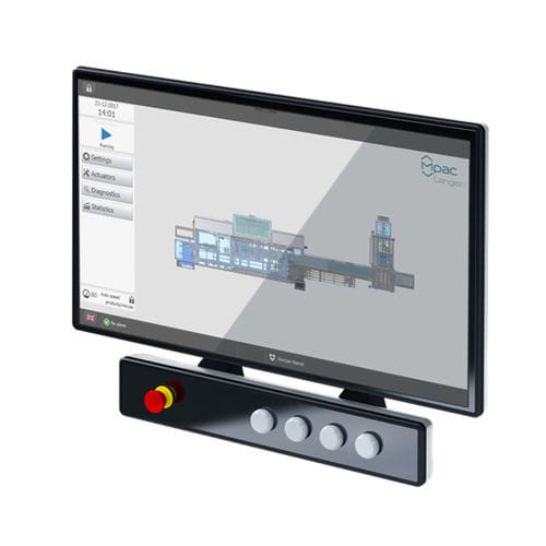 HMI с сенсорным экраном - Mpac Langen - встраиваемый / для промышленности / для контроля