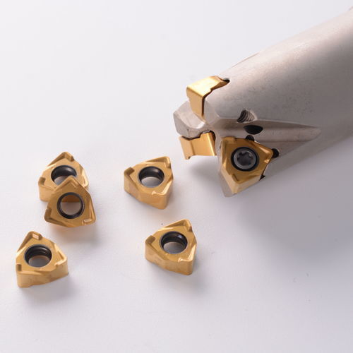 Фрезер заплечика - OKE Precision Cutting Tools Co., Ltd. - с пластинами / для стали / высокоэффективный
