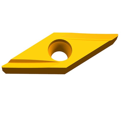 Позитивная режущая пластина - VCGT110301R-JY - OKE Precision Cutting Tools Co., Ltd. - для небольших деталей / класса G
