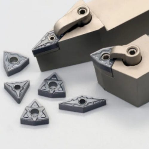 Режущая пластина для отделки - OP1320 - OKE Precision Cutting Tools Co., Ltd. - для черновой обработки / для нержавеющей стали / с PVD-покрытием