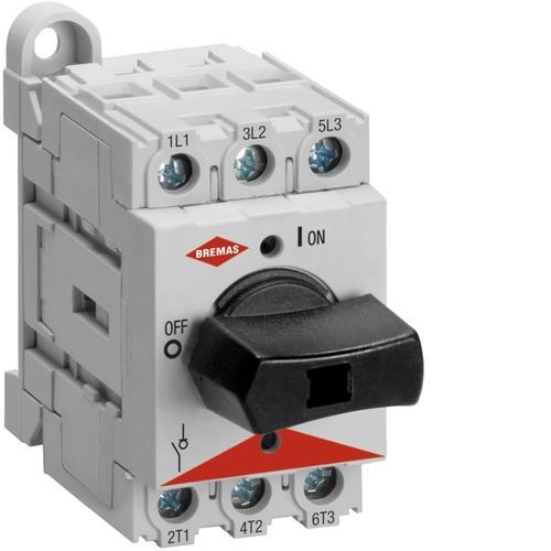 Разъединитель-выключатель низкого напряжения - DS0403BFCD - BREMAS BETTER SWITCHES - 3 полюса / AC / на DIN-рейке